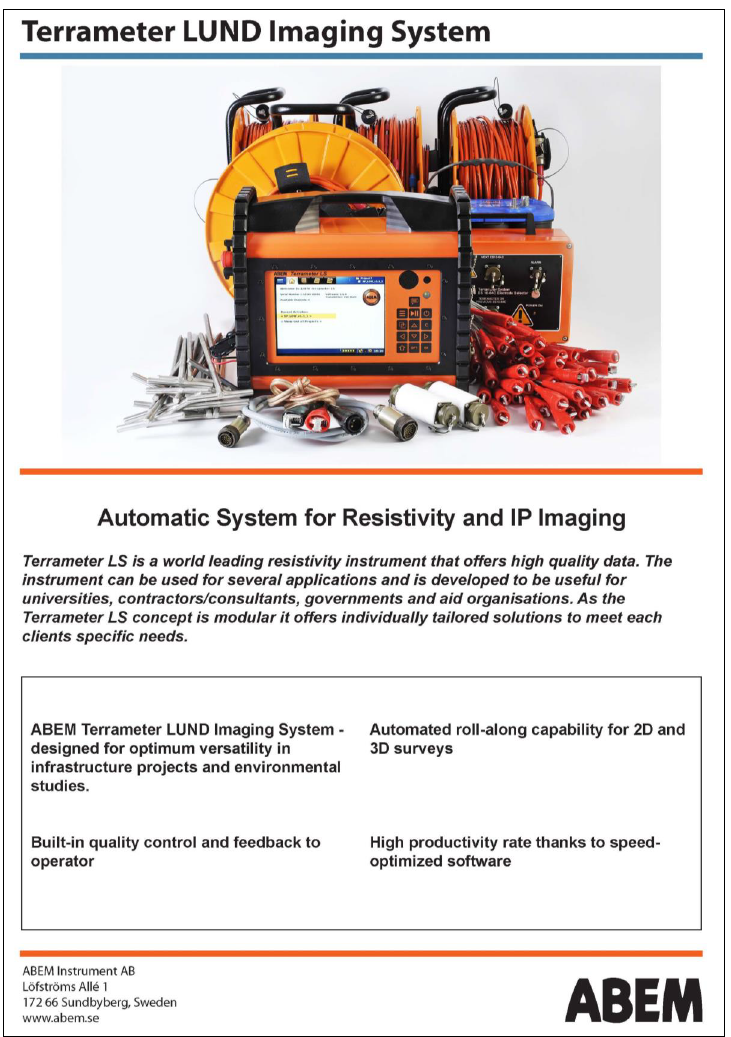 Malar Terrameter Equipment