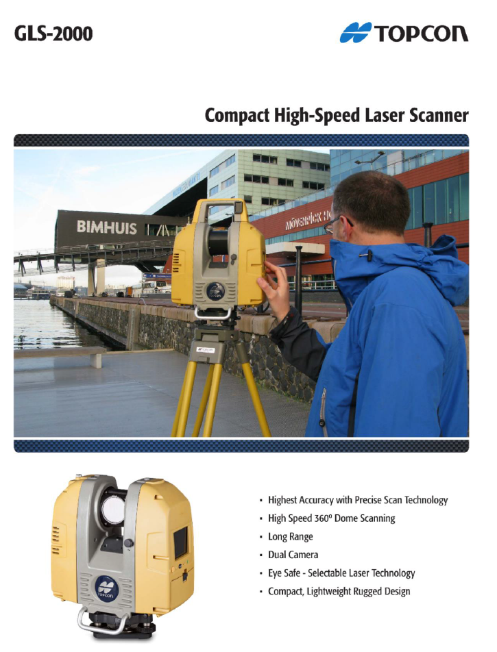 3D Scanning and Topographic Survey Equipment